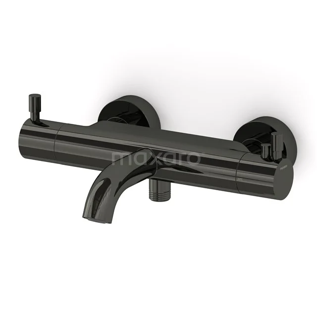 Thermostatic Bath tap Radius Black chrome, Black chrome 55.100.402BCN