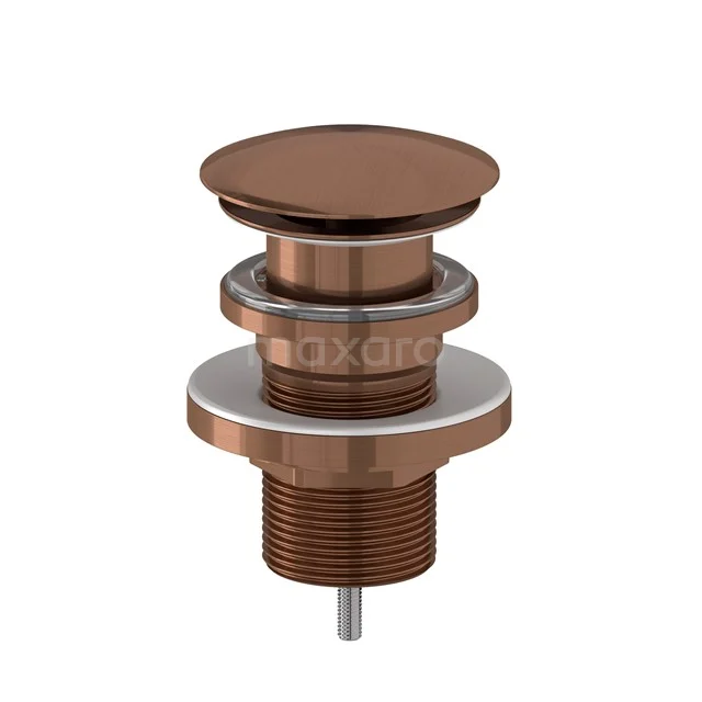 Waste plug Non-closable Copper Round 99.000.704KP