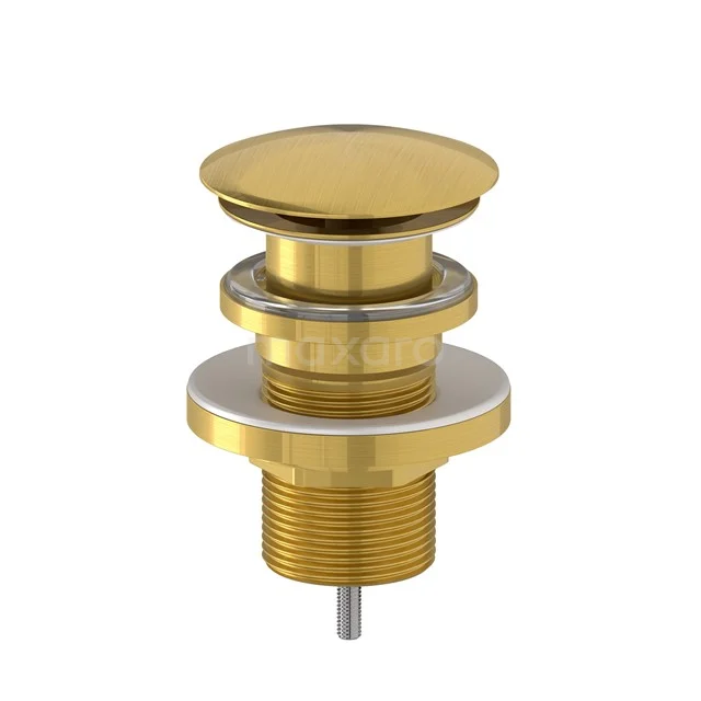 Waste plug Non-closable Gold Round 99.000.704GG