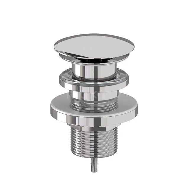 Waste plug Non-closable Chrome Round 99.000.704