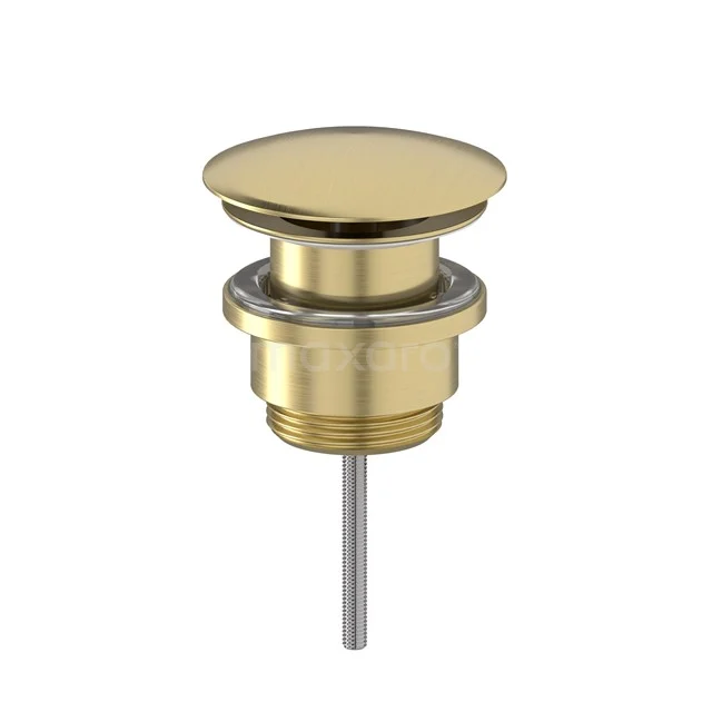 Waste plug Non-closable Light Gold Round 99.000.504LG