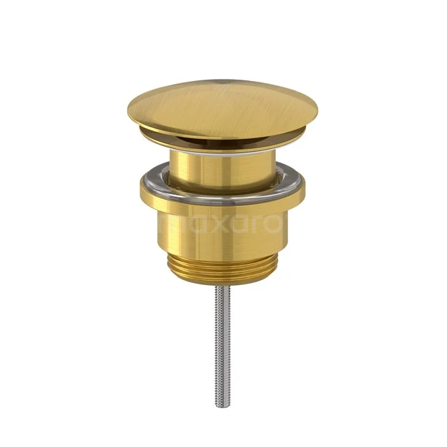 Waste plug Non-closable Gold Round 99.000.504GG