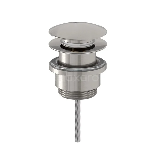 Waste plug Lockable Stainless steel Round 99.000.404BR