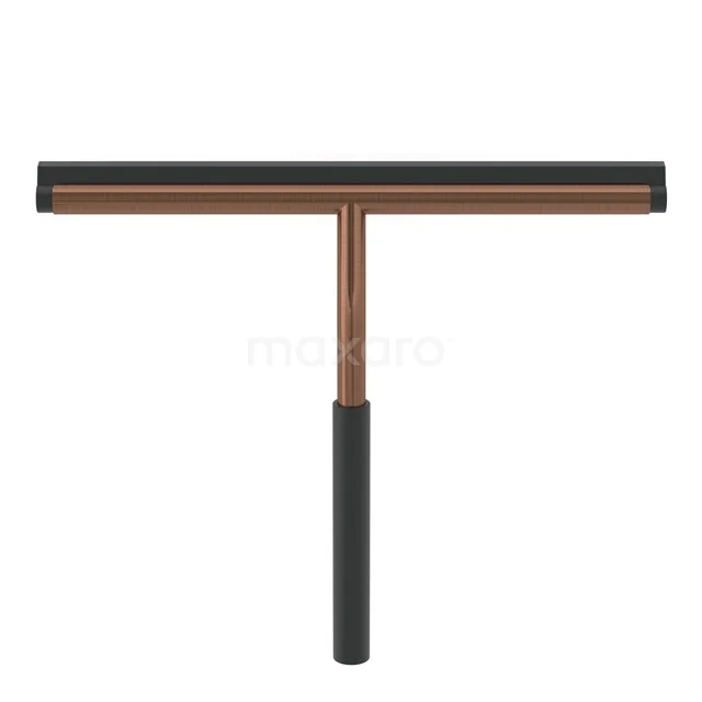 Shower squeegee, Hanging, Glass fixture, Copper 109105KP