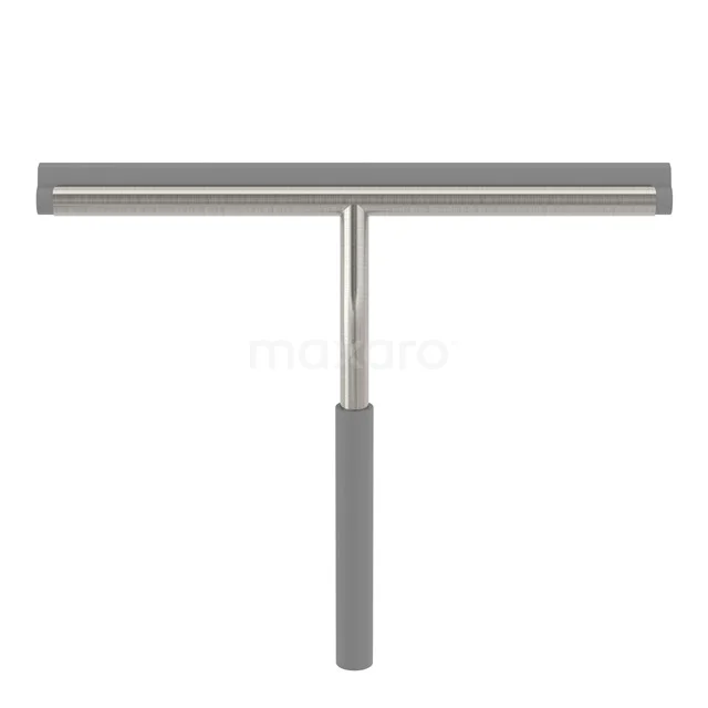 Shower squeegee, Hanging, Glass-mounted, Stainless steel 109105BR