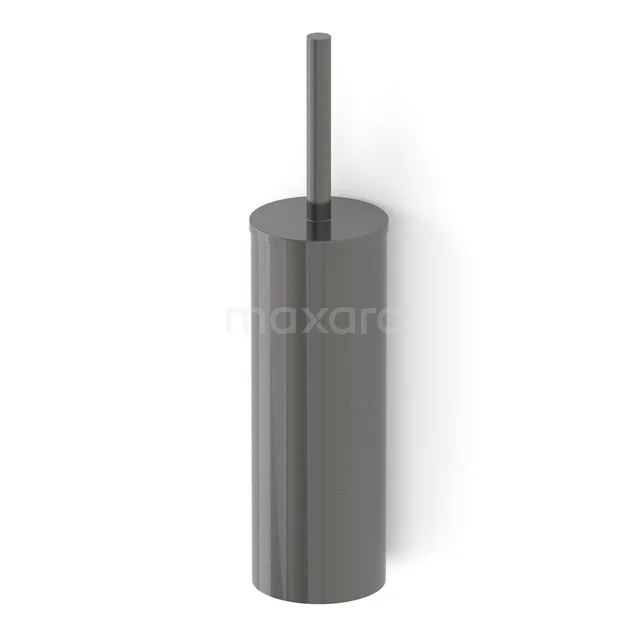 Radius WC Borstel | Zwart Metaal | Hangende toiletborstelhouder 200-1202ZM