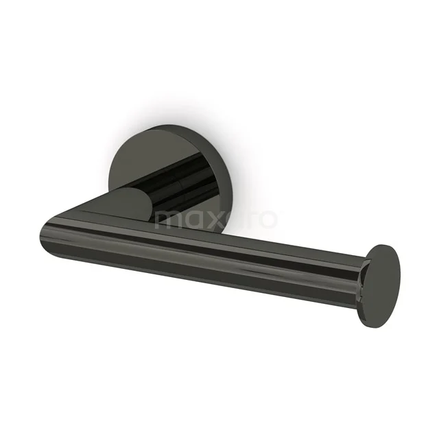 Toiletrolhouder Radius Black Chrome, Zwart Chroom 150-1103BC