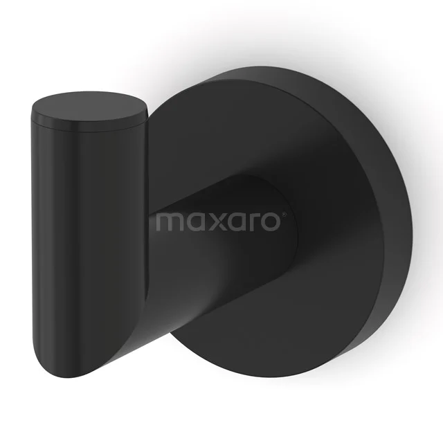 Towel hook Radius Black, Black 150-0601MB