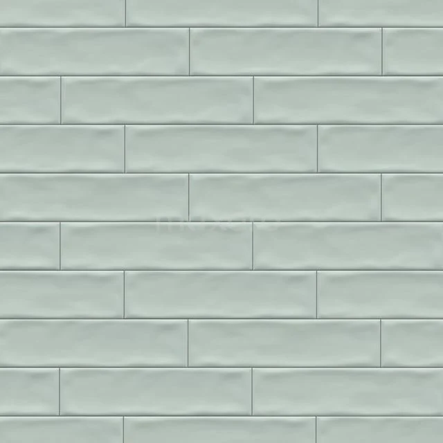 Wandfliese Dolce Pastell Grün Matt 6.5x25cm Akzent Grün Nicht-Rectified 507-040107