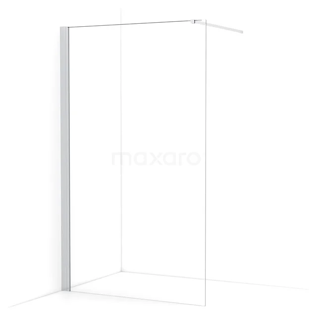 Diamond Walk-in shower | 110 cm Chrome Clear glass Fixed wall IDA11130C