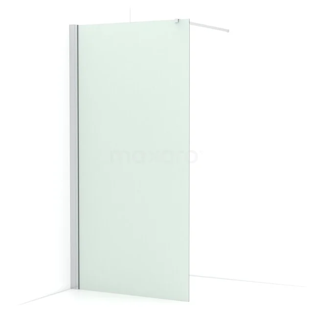 Diamond begehbare Dusche | 100 cm Chrom  Feste Wand IDA10137C