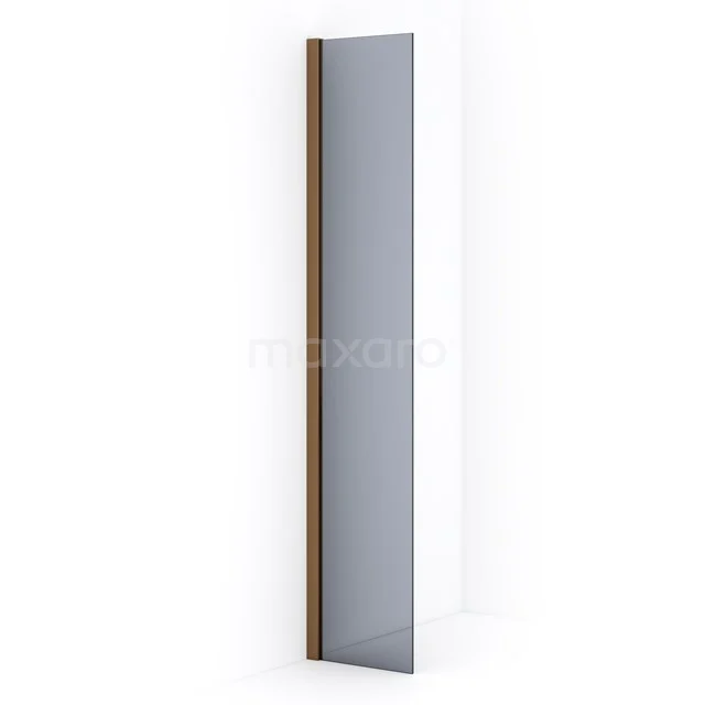 Diamond Inloopdouche | 30 cm Koper Rookglas Vaste wand IDA03011KP