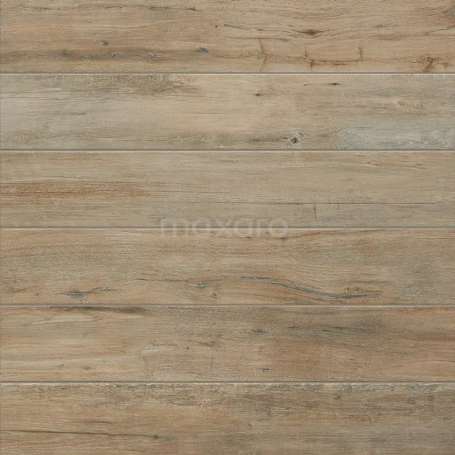 Bodenfliese/Wandfliese Teak Natural 15x90cm Holz-Optik Braun Nicht rektifiziert 505-130102