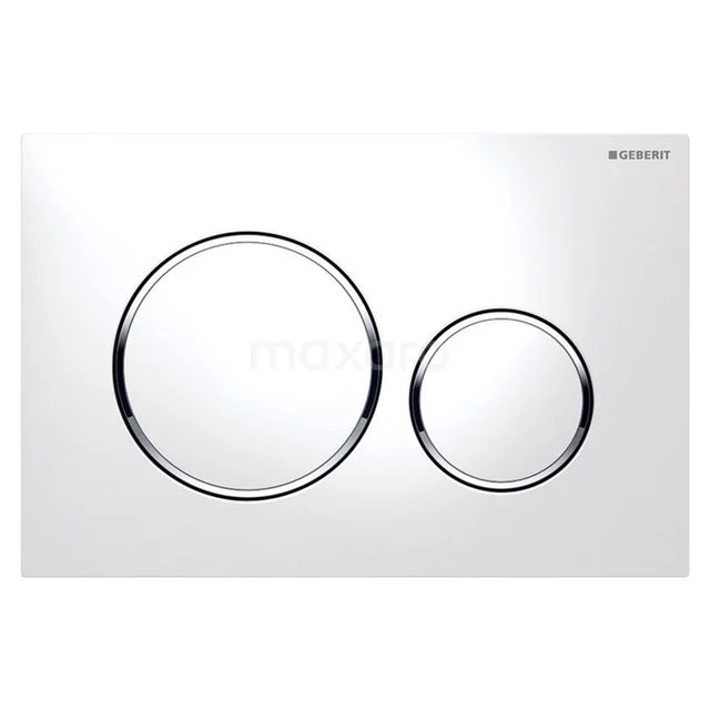Geberit Flush plate Toilet | Sigma 20 Gloss white 911013547