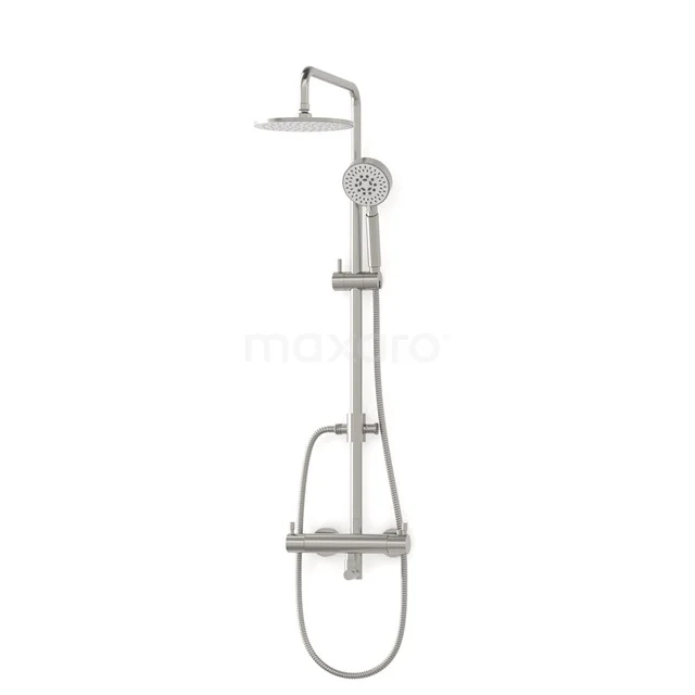 Radius Rain shower Construction | Stainless steel 20 cm Rain shower Thermostatic BOR55-00003