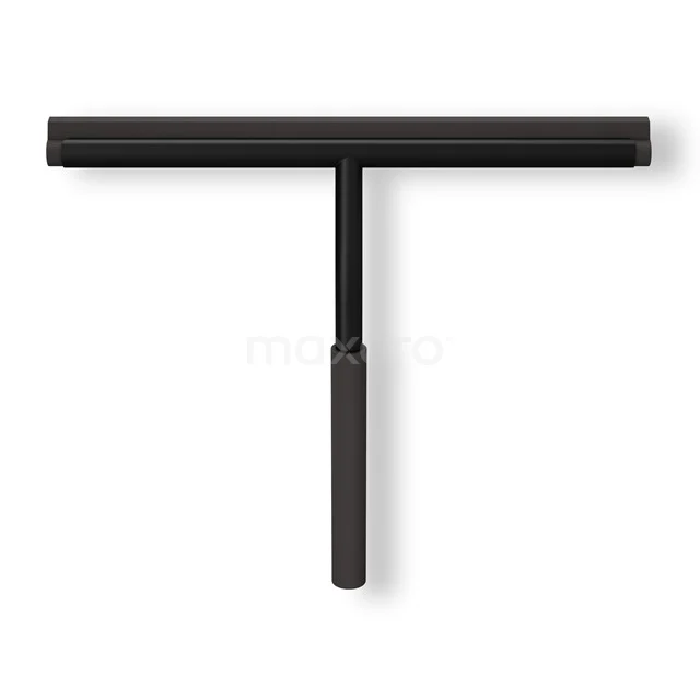 Shower squeegee, Hanging, Glass mount, Black 109105Z