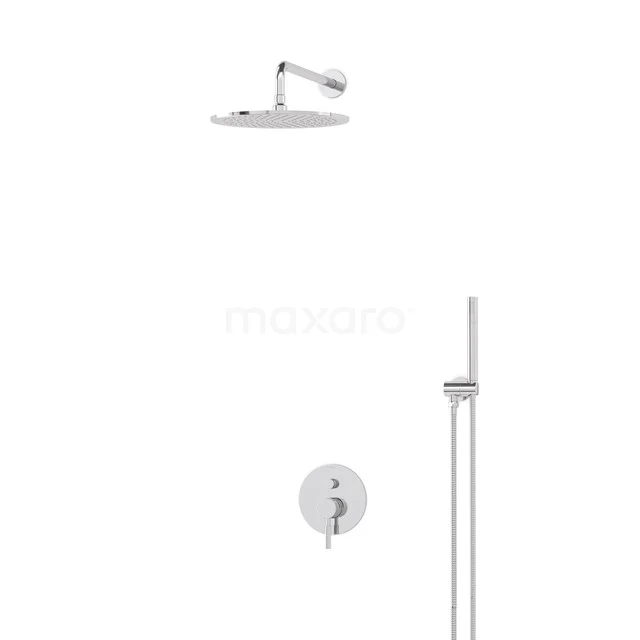 Radius Rain shower Built-in | Chrome 30 cm Rain shower Single lever BIC55-00048
