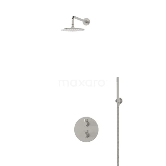 Radius Rain shower Built-in | Stainless steel 20 cm Rain shower Thermostatic BIR55-00001
