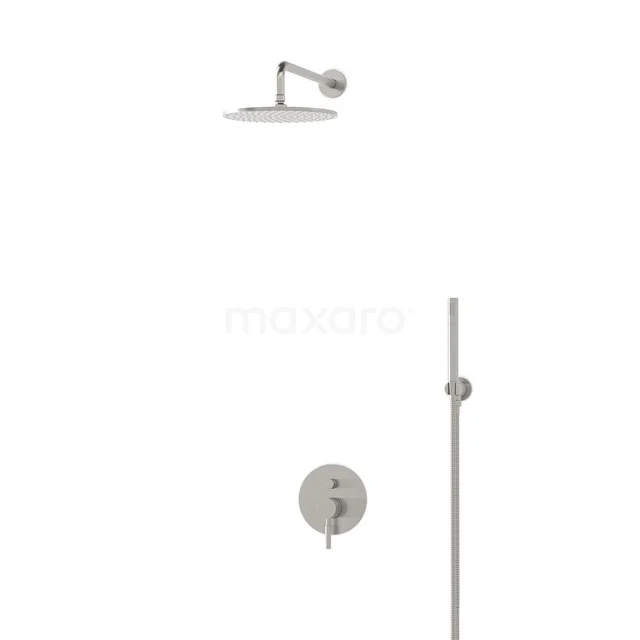 Radius Rain shower Built-in | Stainless steel 25 cm Rain shower Single lever BIR55-00006