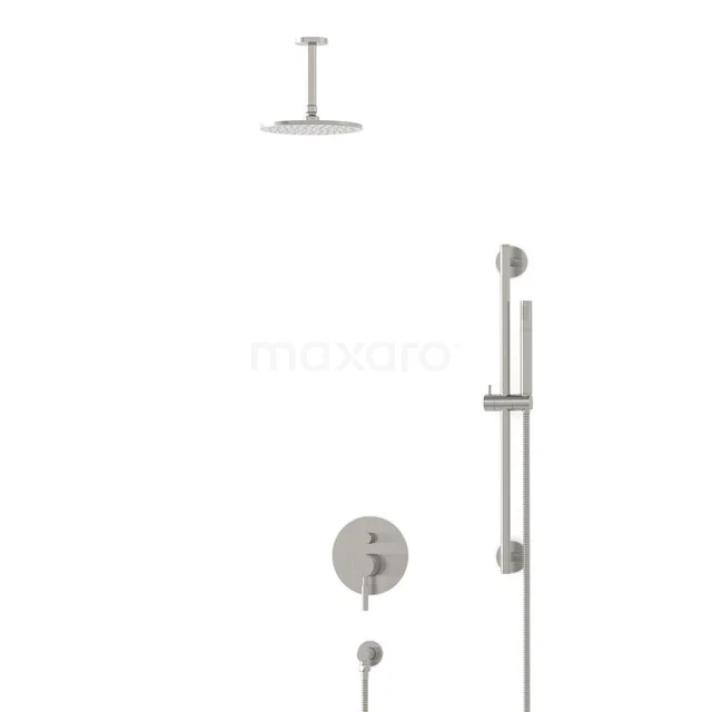 Radius Rain shower Built-in | Stainless steel 20 cm Rain shower Single lever BIR55-00045