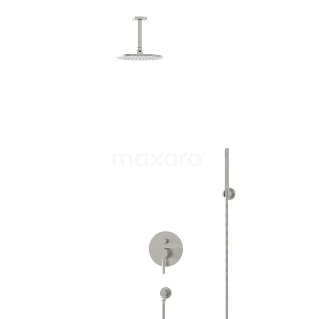 Radius Rain shower Built-in | Stainless steel 20 cm Rain shower Single lever BIR55-00057