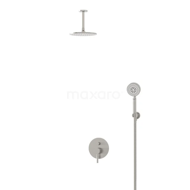 Radius Rain shower Built-in | Stainless steel 20 cm Rain shower Single lever BIR55-00069