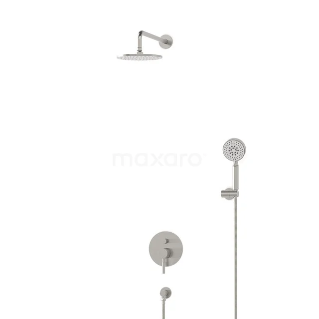 Radius Rain shower Built-in | Stainless steel 20 cm Rain shower Single lever BIR55-00087