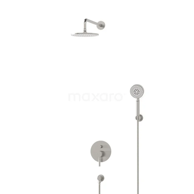 Radius Rain shower Built-in | Stainless steel 20 cm Rain shower Single lever BIR55-00111