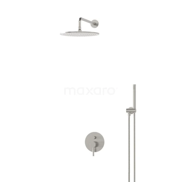 Radius Rain shower Built-in | Stainless steel 30 cm Rain shower Single lever BIR55-00123