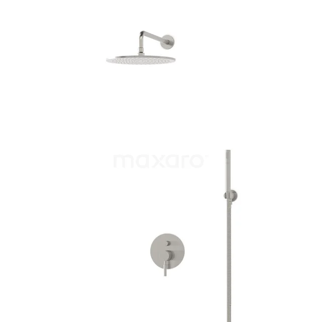 Radius Rain shower Built-in | Stainless steel 30 cm Rain shower Single lever BIR55-00129