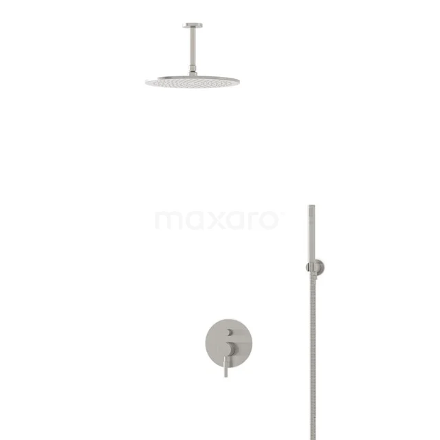 Radius Rain shower Built-in | Stainless steel 30 cm Rain shower Single lever BIR55-00132