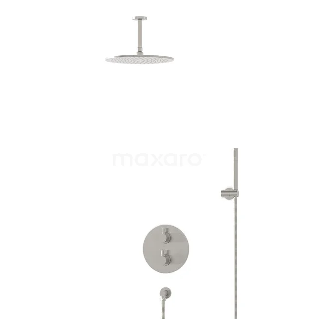 Radius Rain shower Built-in | Stainless steel 30 cm Rain shower Thermostatic BIR55-00143