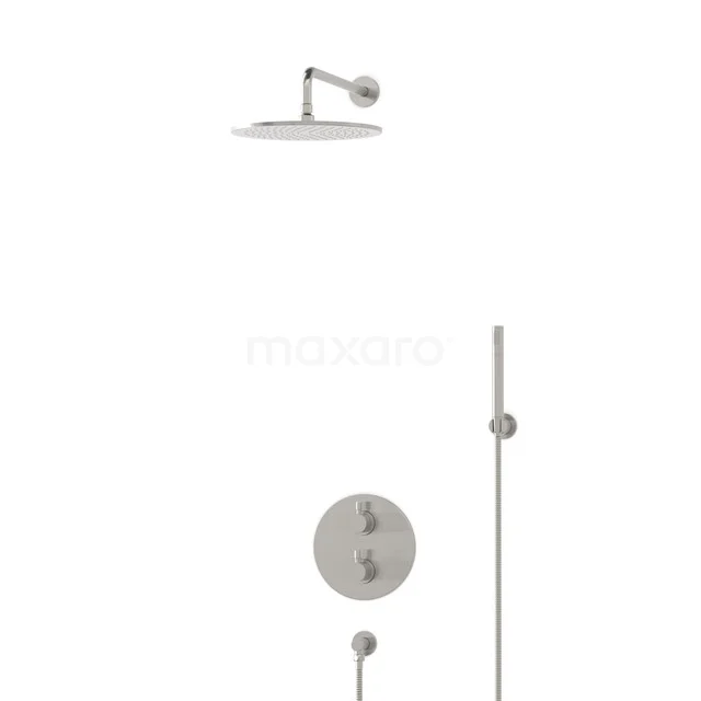 Radius Rain shower Built-in | Stainless steel 30 cm Rain shower Thermostatic BIR55-00146
