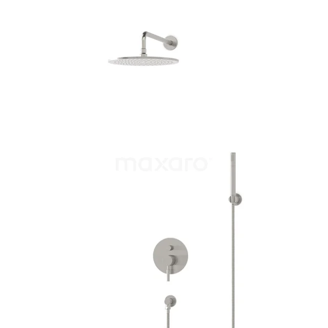 Radius Rain shower Built-in | Stainless steel 30 cm Rain shower Single lever BIR55-00147
