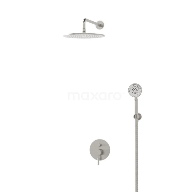 Radius Rain shower Built-in | Stainless steel 30 cm Rain shower Single lever BIR55-00159