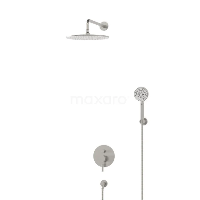 Radius Rain shower Built-in | Stainless steel 30 cm Rain shower Single lever BIR55-00177