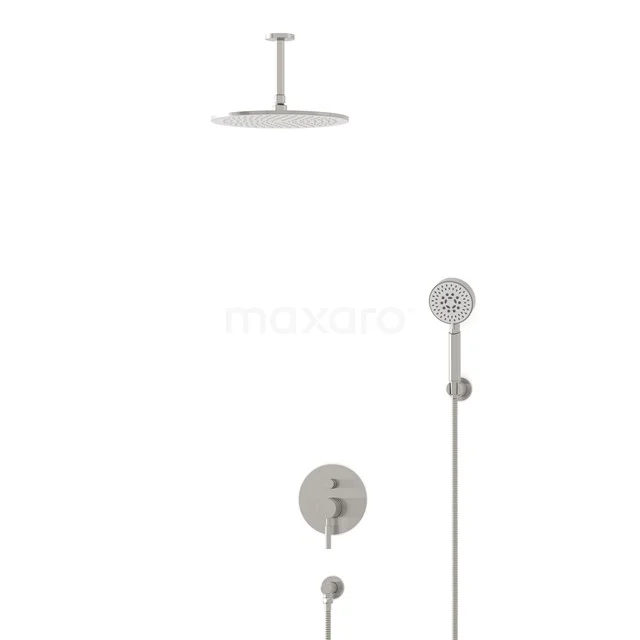 Radius Rain shower Built-in | Stainless steel 30 cm Rain shower Single lever BIR55-00180