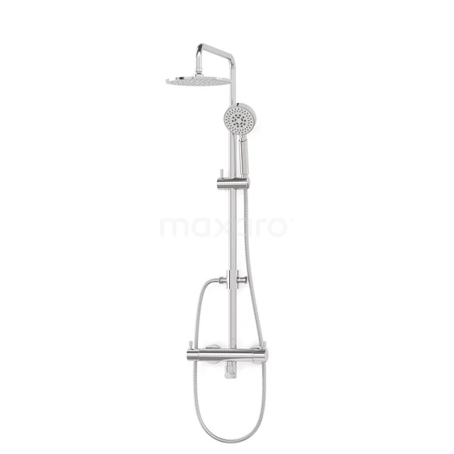 Radius Rain shower Construction | Chrome 20 cm Rain shower Thermostatic BOC55-00013