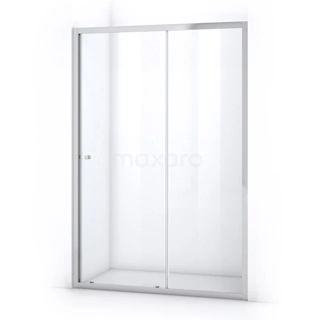Ruby Allure Douchedeur | 150 cm Chroom Helder glas Schuifdeur S0820-1500C