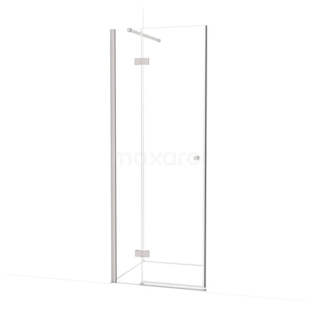 Amber Shower door | 70 cm Stainless steel Clear glass Pivot door WTB15110BR