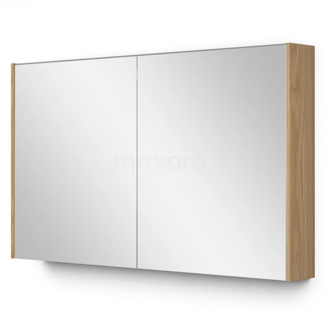 Spiegelschrank mit Beleuchtung Modulo 120x70cm Naturfurnier K99-1200-59009-60