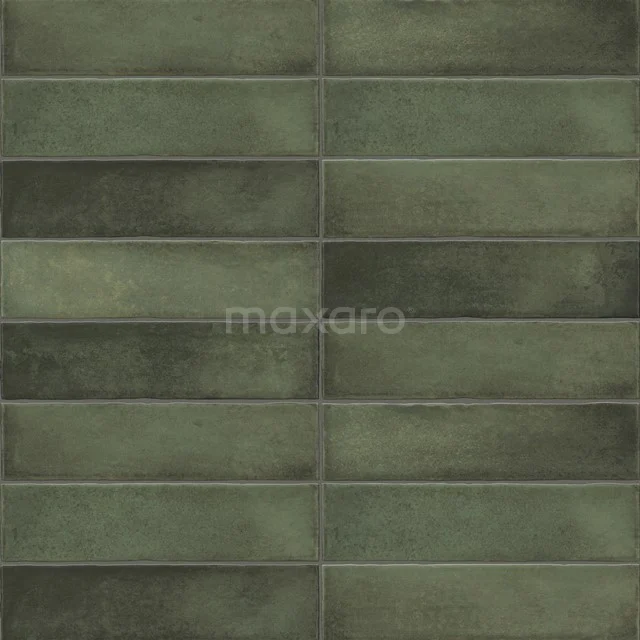 Wandfliese Elix Green 7.5x30cm Akzent Grün Nicht rektifiziert 507-020102