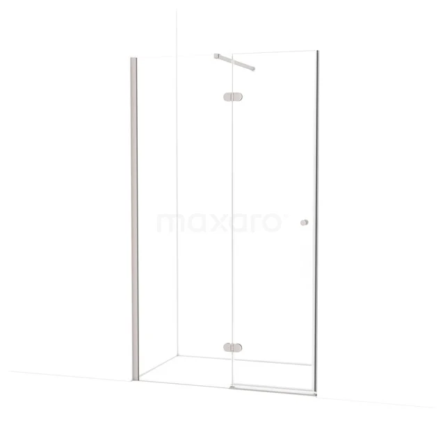 Amber Shower door | 120 cm Stainless steel Clear glass Pivot door WTB65120BR