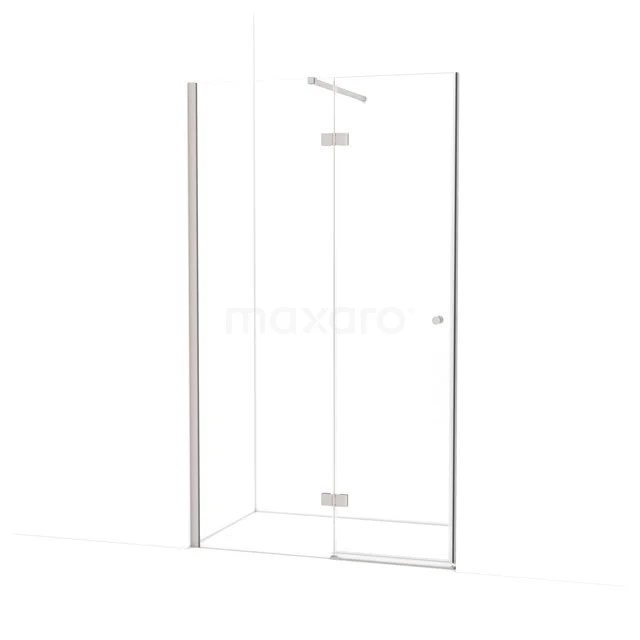 Amber Shower door | 120 cm Stainless steel Clear glass Pivot door WTB65110BR