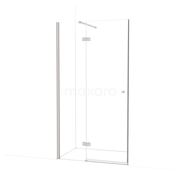 Amber Shower door | 100 cm Stainless steel Clear glass Pivot door WTB36110BR
