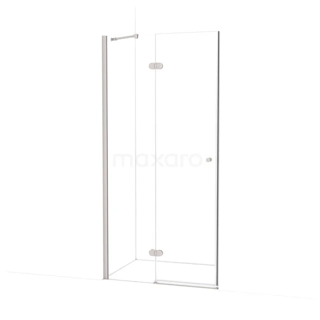 Amber Douchedeur | 100 cm Rvs Helder glas Draaideur WTB45220BR