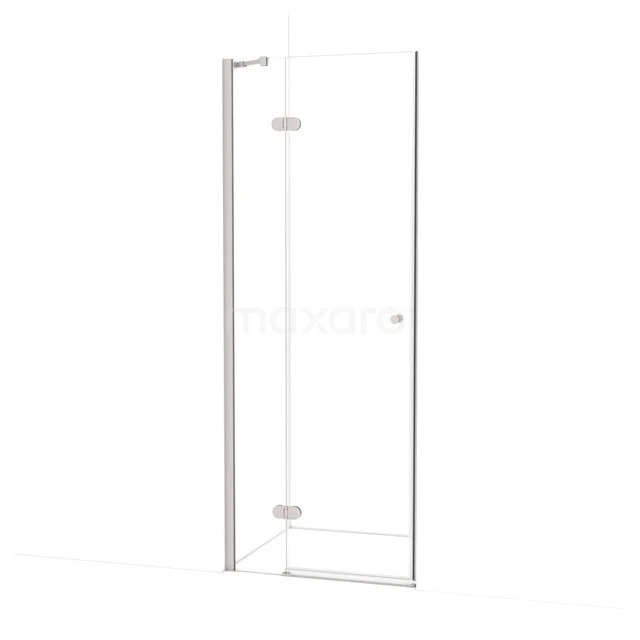 Amber Shower door | 70 cm Stainless steel Clear glass Pivot door WTB15220BR