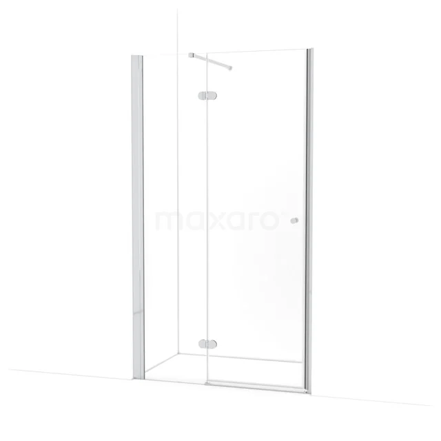 Amber Douchedeur | 115 cm Chroom Helder glas Draaideur WTC463120C