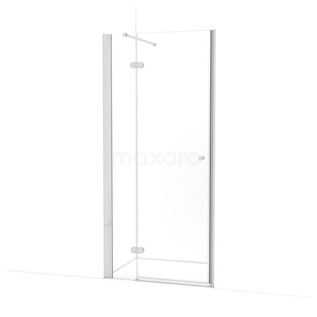 Amber Douchedeur | 95 cm Chroom Helder glas Draaideur WTC263120C