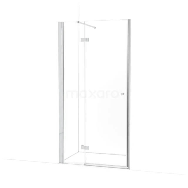 Amber Douchedeur | 105 cm Chroom Helder glas Draaideur WTC363110C